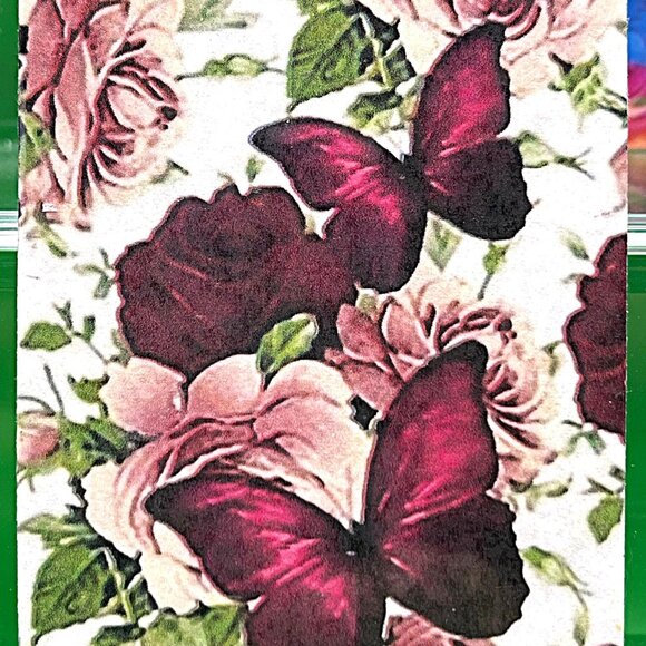 Kitchen Refrigerator Magnet Bundle Handmade Lot of 9 Peace Love Rainbow Flowers - Picture 8 of 11